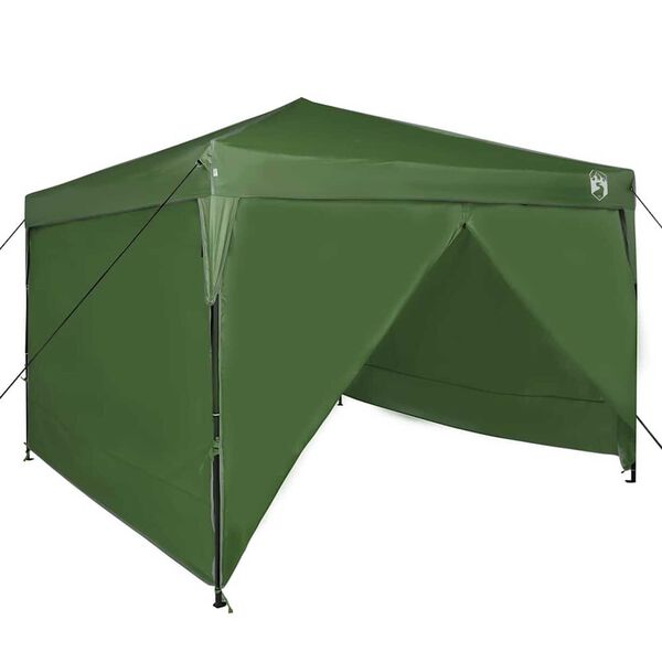vidaXL Pop-up Canopy Tent Green 300 x 300 cm Fabric