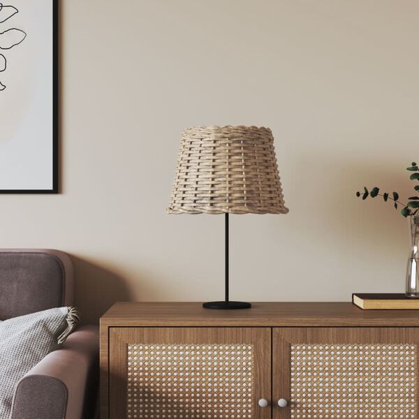 vidaXL Lamp Shade Brown Ø30x20 cm Wicker