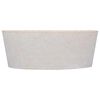 vidaXL Sink Cream &Oslash;40x15 cm Marble