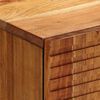 vidaXL Sideboard with Shelf Brown 60 x 33 x 75 cm Solid Acacia wood