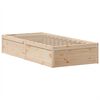 vidaXL Bed Frame without Mattress 90x200 cm Solid Wood Pine