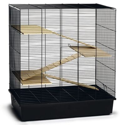 Beeztees Rodent Cage Scooby Black 70x40x78 cm Metal