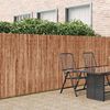 vidaXL Bark Fence Brown 600 x 150 cm Bark