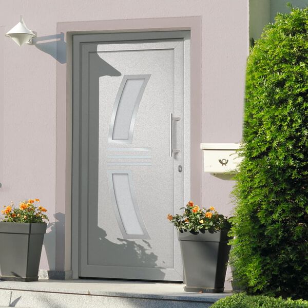 vidaXL Front Door White 98x208 cm