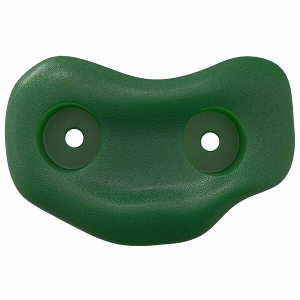 vidaXL Climbing Hold 12 pcs Green 100 x 67 x 43 mm PP