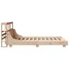 vidaXL Bed Frame without Mattress 150x200 cm King Size Solid Wood Pine