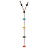 vidaXL Disc Rope Swing for Kids with 4 Treads Multicolour