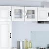 vidaXL Kitchen Cabinet Kalmar 2 pcs High Gloss White 40 x 31 x 40 cm