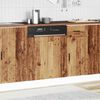 vidaXL Dishwasher Panel Porto Old Wood 60x1.5x57 cm Engineered Wood