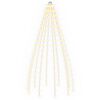 vidaXL Christmas Tree Lights 180 LEDs Warm White 180 cm