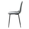 Venture Home Dining Chairs 2 pcs Polar Leather-look Black