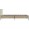 vidaXL Bed Frame without Mattress Sonoma Oak 90x200 cm