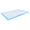 vidaXL Pet Training Pad 100 pcs Blue and White 120 x 80 cm