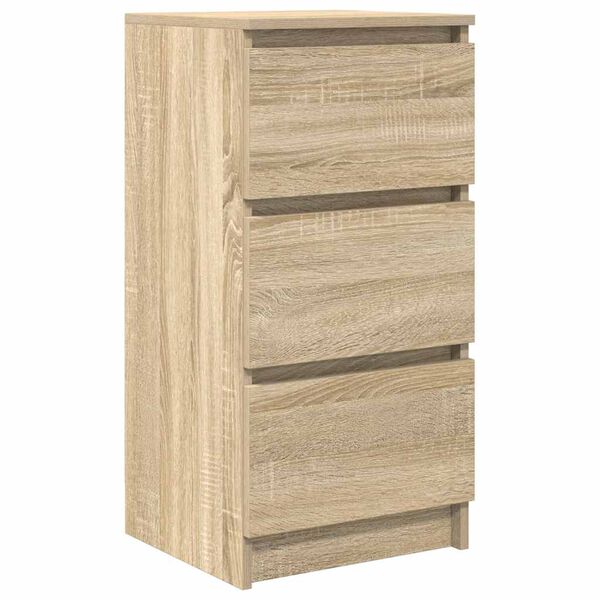 vidaXL Sideboard Sonoma Oak 37.5x35x76 cm Engineered Wood