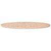 vidaXL Round Table Top &Oslash;90x2,5 cm Untreated Solid Wood Oak