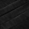 vidaXL Throw Blanket Black 150 x 200 cm Fleece