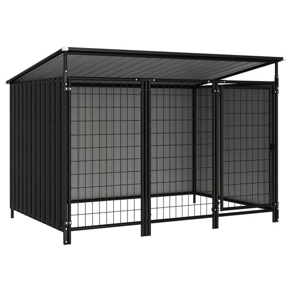 vidaXL Outdoor Dog Kennel 193x133x116 cm