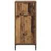 vidaXL Bathroom Cabinet with Drawer Old Wood 39.5 x 36 x 88 cm
