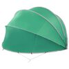 vidaXL Pool Dome Folding Manual Green 500 x 500 x 236 cm