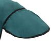 vidaXL Horse Blanket Dark Green and Black 95 cm Polyester