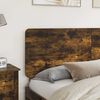 vidaXL Headboard Smoked Oak 180 cm Engineered wood