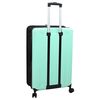vidaXL Suitcase Folding Mint green 50 x 30 x 76 cm ABS Plastic