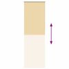 vidaXL Roller Blind Blackout Beige 85x230 cm Fabric Width 80.7 cm Polyester