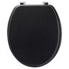 Tiger Toilet Seat Leatherlook MDF Black 252540746