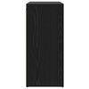 vidaXL Shoe Cabinet Black Oak 103 x 30 x 67 cm Engineered Wood