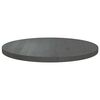 vidaXL Table Top Grey &Oslash;60x2.5 cm Solid Wood Pine