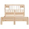 vidaXL Bookcase Bed without Mattress 140x190 cm Solid Wood Pine