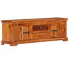 vidaXL TV Cabinet 119x30x40 cm Solid Acacia Wood