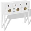 vidaXL Sideboard | White | Solid wood | Standard | Sideboard | Rectangular