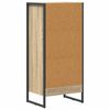 vidaXL Book Cabinet Sonoma 40 x 30 x 86.5 cm Engineered Wood