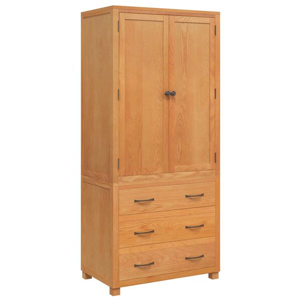 vidaXL Storage Furniture Set with Drawer Brown Engineered wood