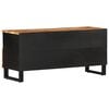 vidaXL TV Cabinet 100x33x46 cm Solid Wood Acacia and Engineered Wood