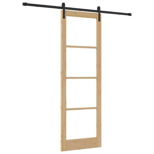 vidaXL Sliding Door ORKDAL Natural 78 x 232 cm