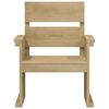 vidaXL 5 Piece Garden Dining Set Impregnated Solid Wood Pine