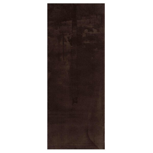vidaXL Area Rugs Rectangular HUARTE Brown 200 x 80 cm Polyester