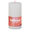 Bolsius Rustic Pillar Candles Shine 4 pcs 130x68 mm Cloudy White