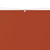 vidaXL Vertical Awning Terracotta 100x1000 cm Oxford Fabric