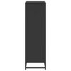 vidaXL Book Cabinet Black 65.5x33x107.5 cm Engineered Wood