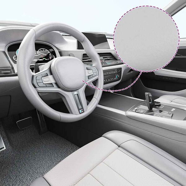 vidaXL Car Film Matt Silver 100x150 cm