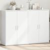 vidaXL Sideboards 2 pcs White 60x31x84 cm Engineered Wood
