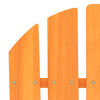 vidaXL Garden Adirondack Chair Solid Fir Wood Orange