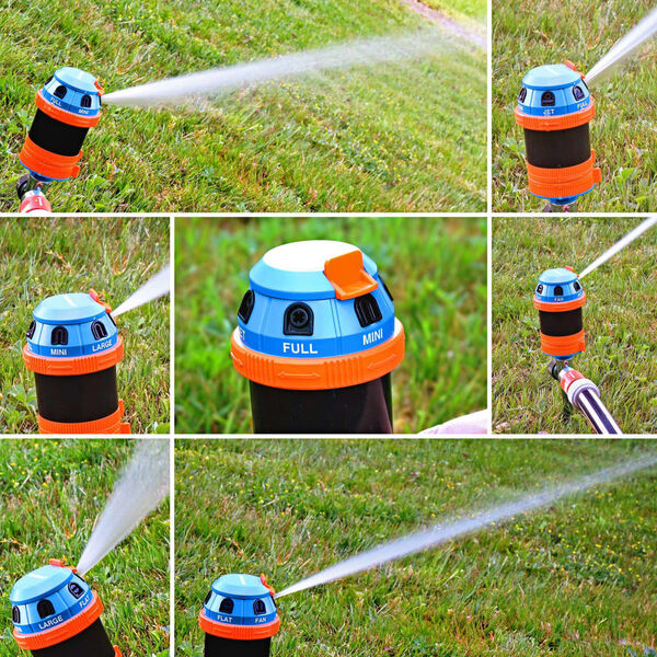 GR&Uuml;NTEK 6-pattern Circular Sprinkler 491 m&sup2;