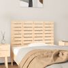 vidaXL Wall Headboard 96x3x63 cm Solid Wood Pine