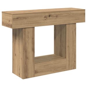 vidaXL Artisan Oak 101 x 30 x 74 cm