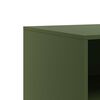 vidaXL TV Cabinet Olive Green 67x39x44 cm Steel
