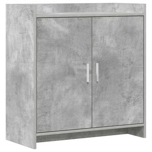 vidaXL Sideboard Concrete Grey 72 x 36 x 80 cm Engineered Wood